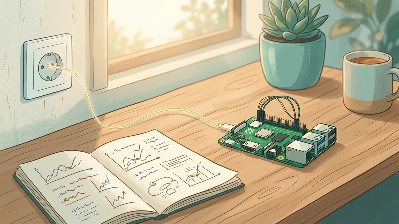 常駐AIのRaspberry Pi 5、電気代は月50〜74円と見積もった。最初の式は21Wと出て使えなかった